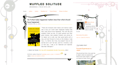 Desktop Screenshot of muffledsolitude.com